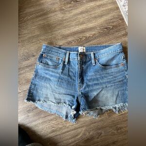 J. Crew Denim Blue Women's Shorts Sz 29